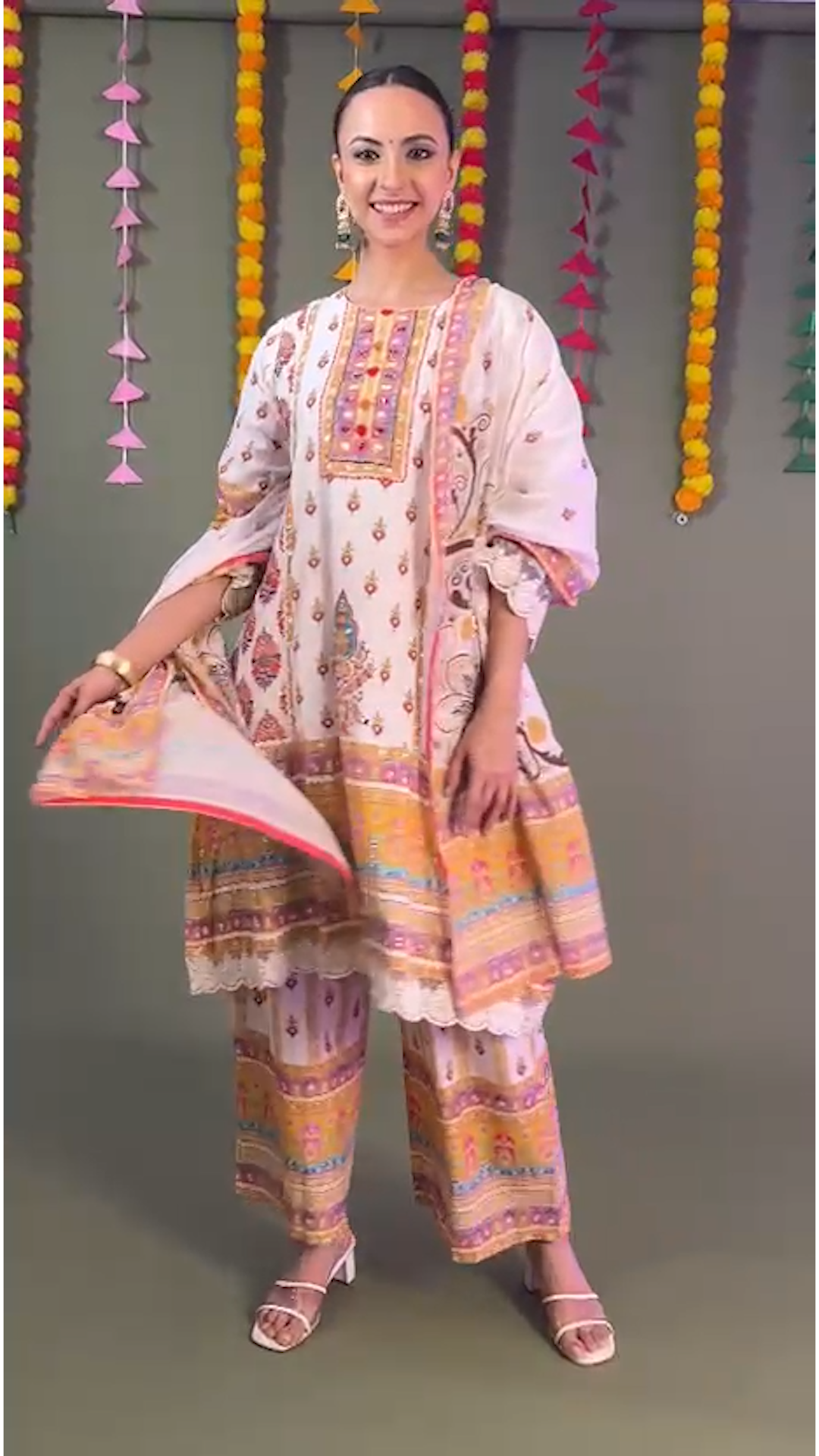 Comfortable Cotton Plazo Set