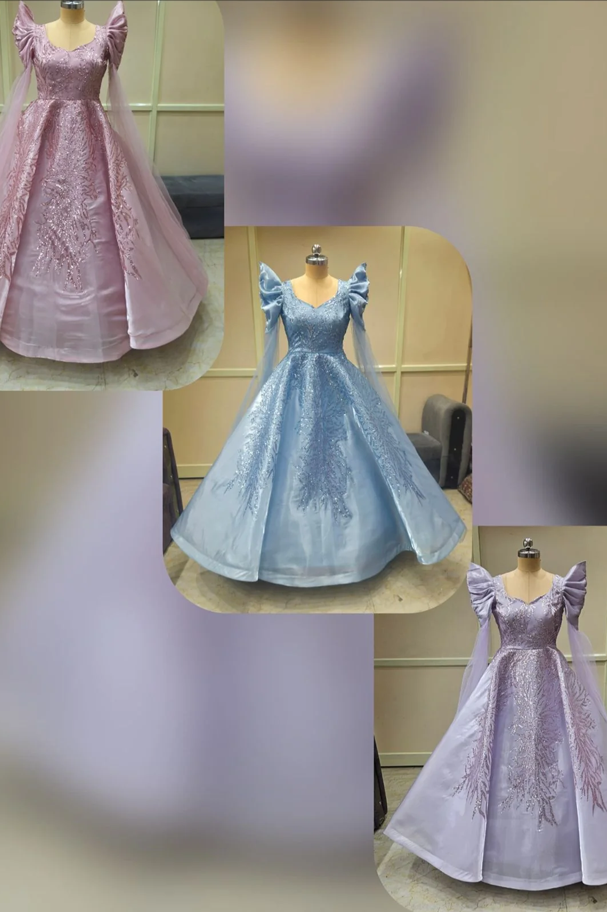 Fairytale Barbie Gown – Puff Sleeve Edition