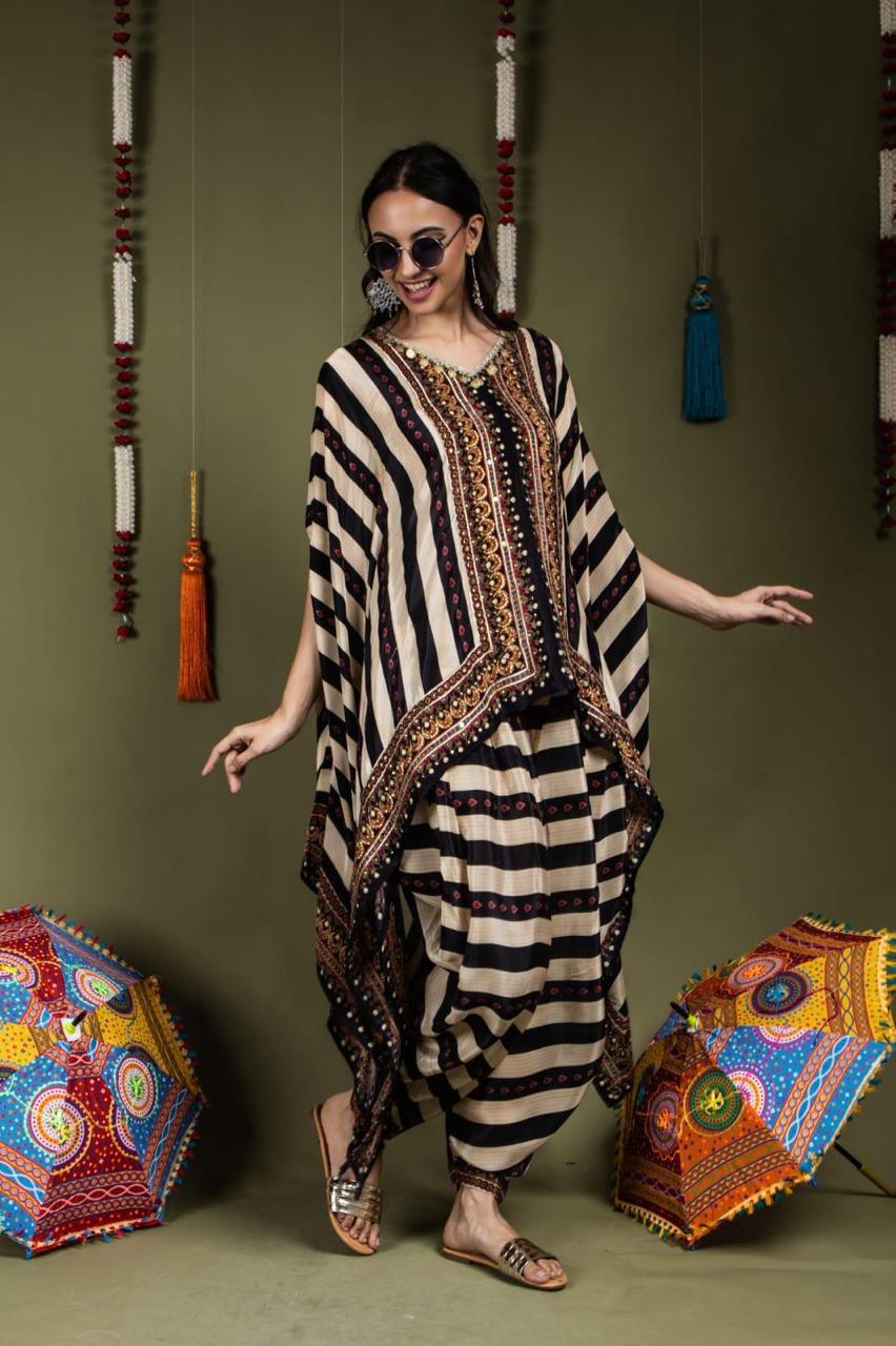 Indo western Kaftaan Set