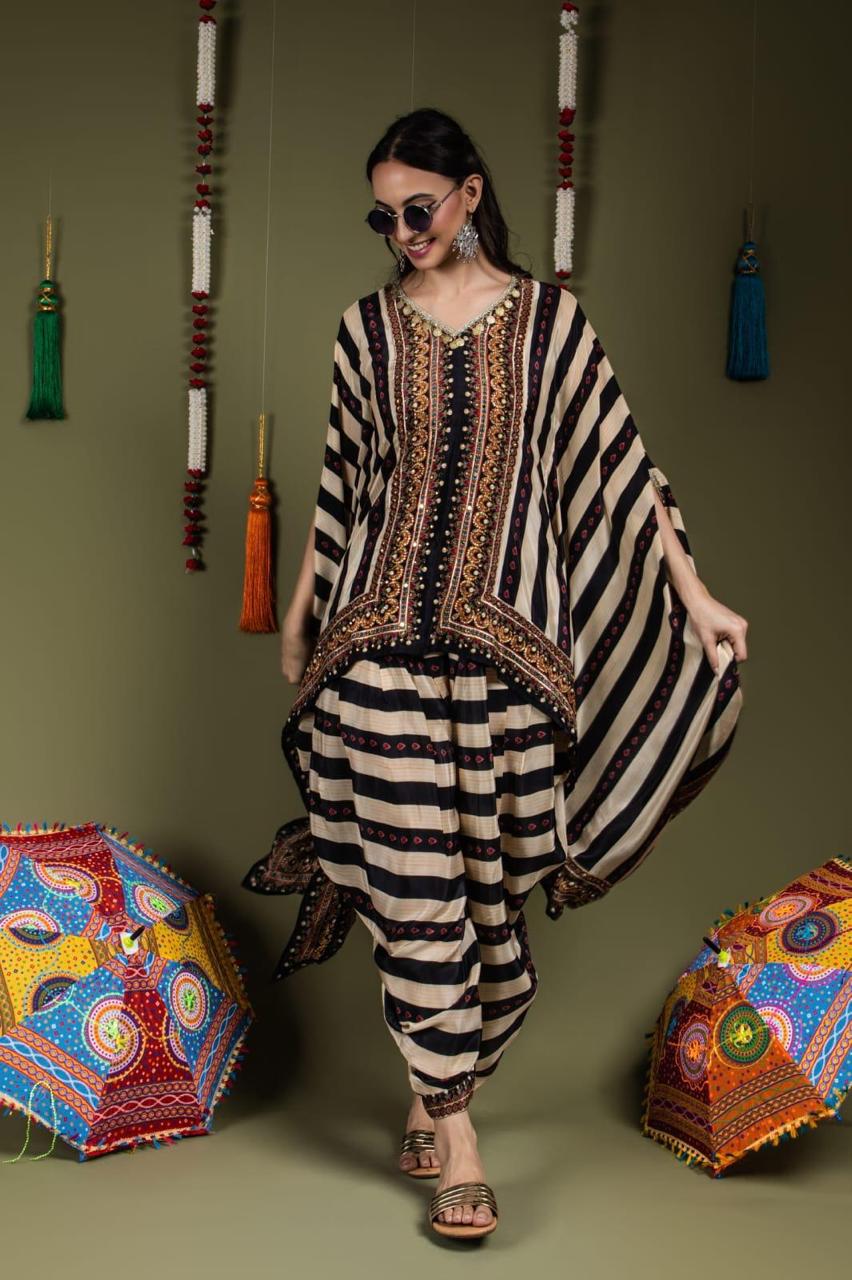 Indo western Kaftaan Set